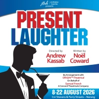 Present Laughter | 8 – 22 August, 2026 Present Laughter | Javeenbah Theatre, Nerang